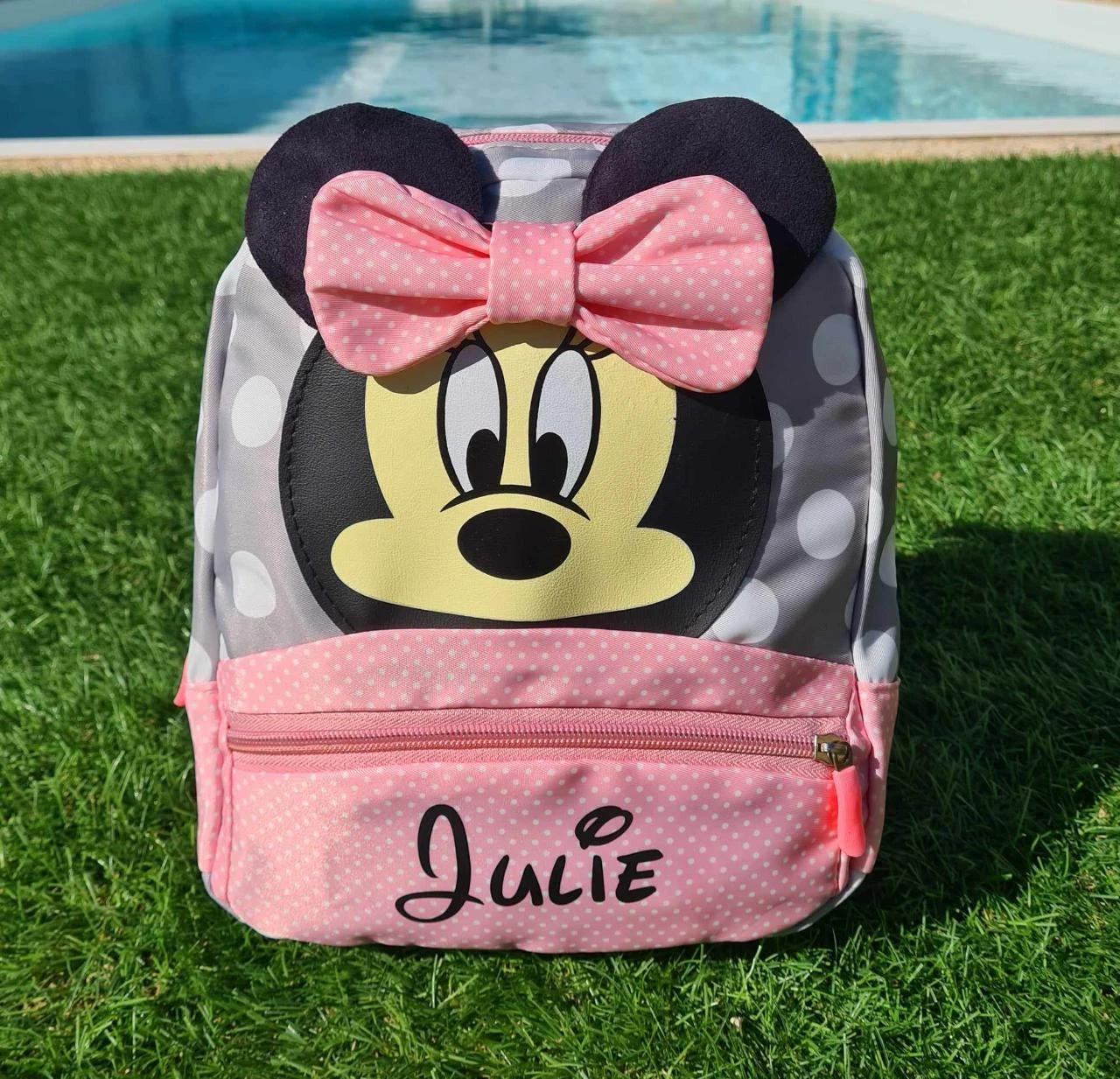 Personalized minnie nursery bag – photo 3